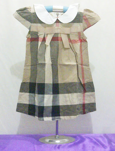 dress anak perempuan burberry